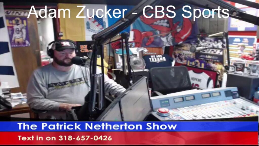 adam zucker cbs sports host