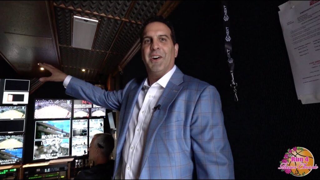 espns mike corey takes us behind the scenes of the national tv broadcasts for run 4 roses 2022