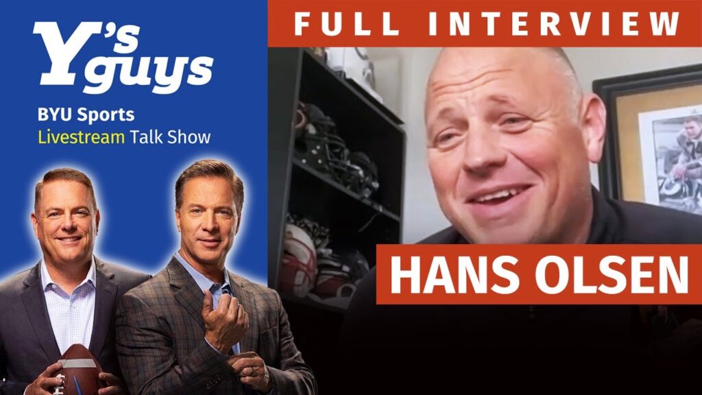 hans olsen former byu and nfl football player new analyst for byu radio