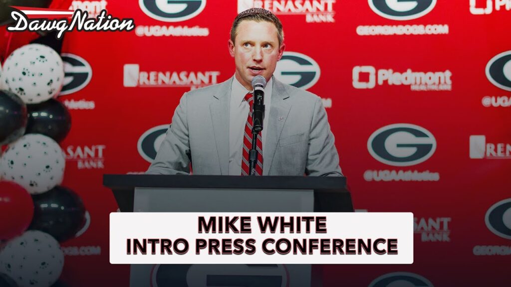 mike white introduced as georgia basketball head coach