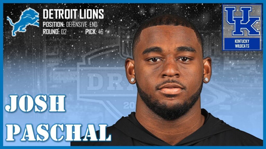 2022 nfl draft josh paschal detroit lions