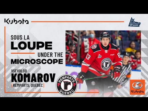 2022 nhl draft under the microscope vsevolod komarov