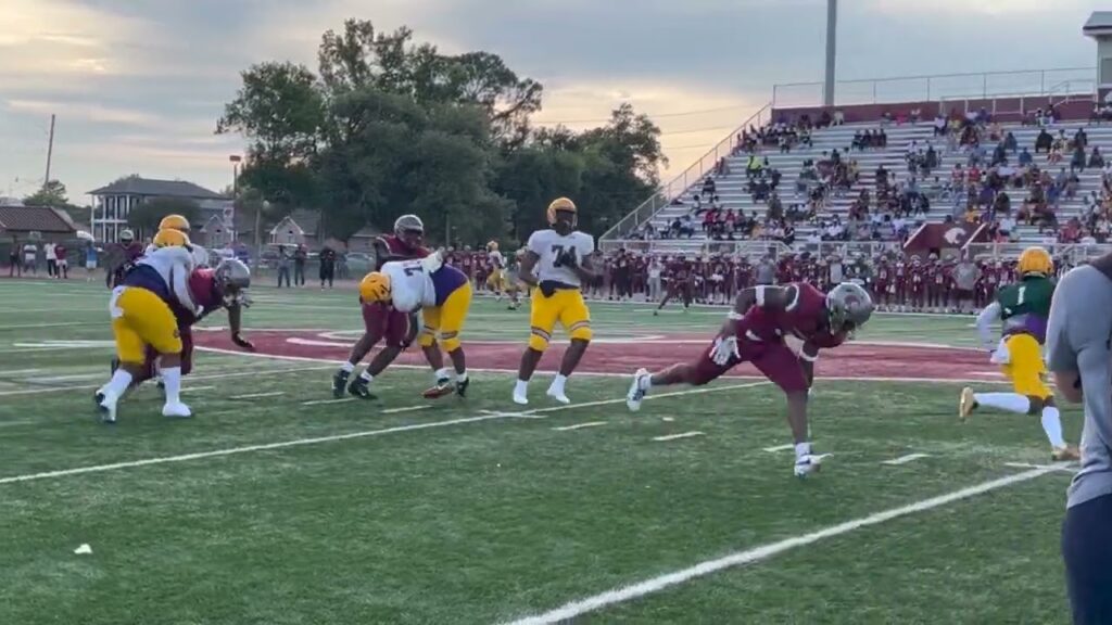2024 destrehan olb de kolaj tut cobbins spring game clips of lsu commitment