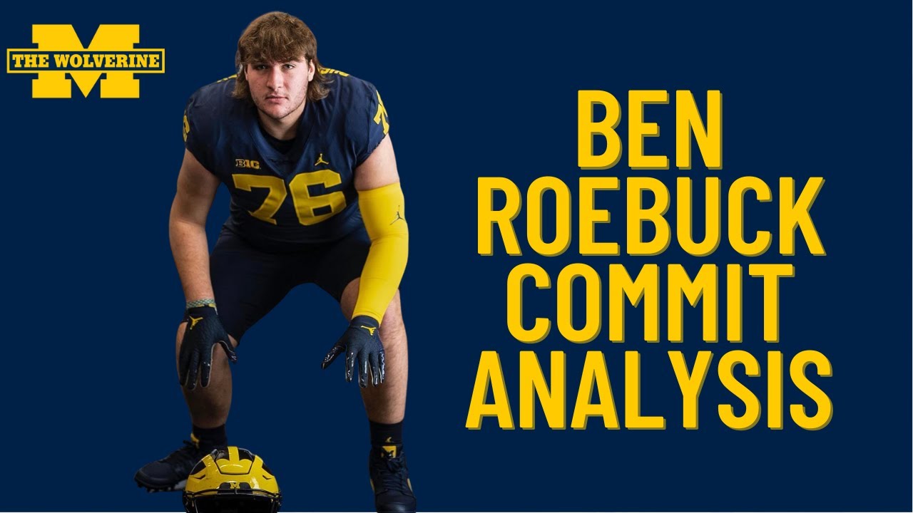 Ben Roebuck - Michigan NIL Deals, Net Worth, Player Information ...