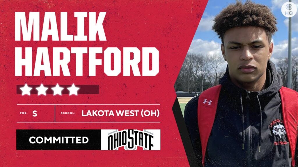 4 star s malik hartford commits to ohio state reveal instant reaction cbs sports hq