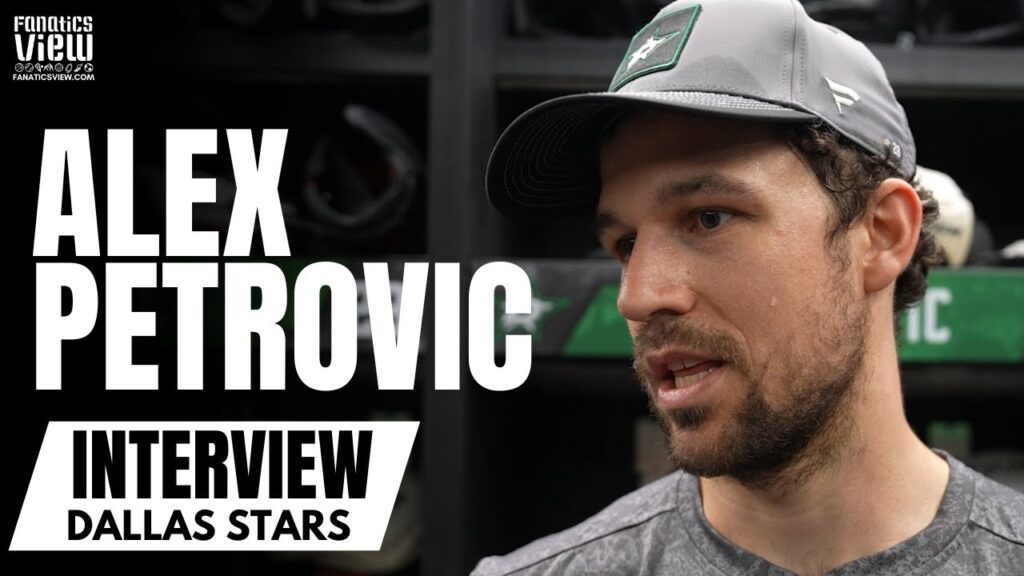 alex petrovic discusses journey back to nhl with dallas getting playoff opportunity vs oilers