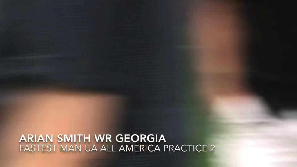 arian smith georgia fastest man life and football