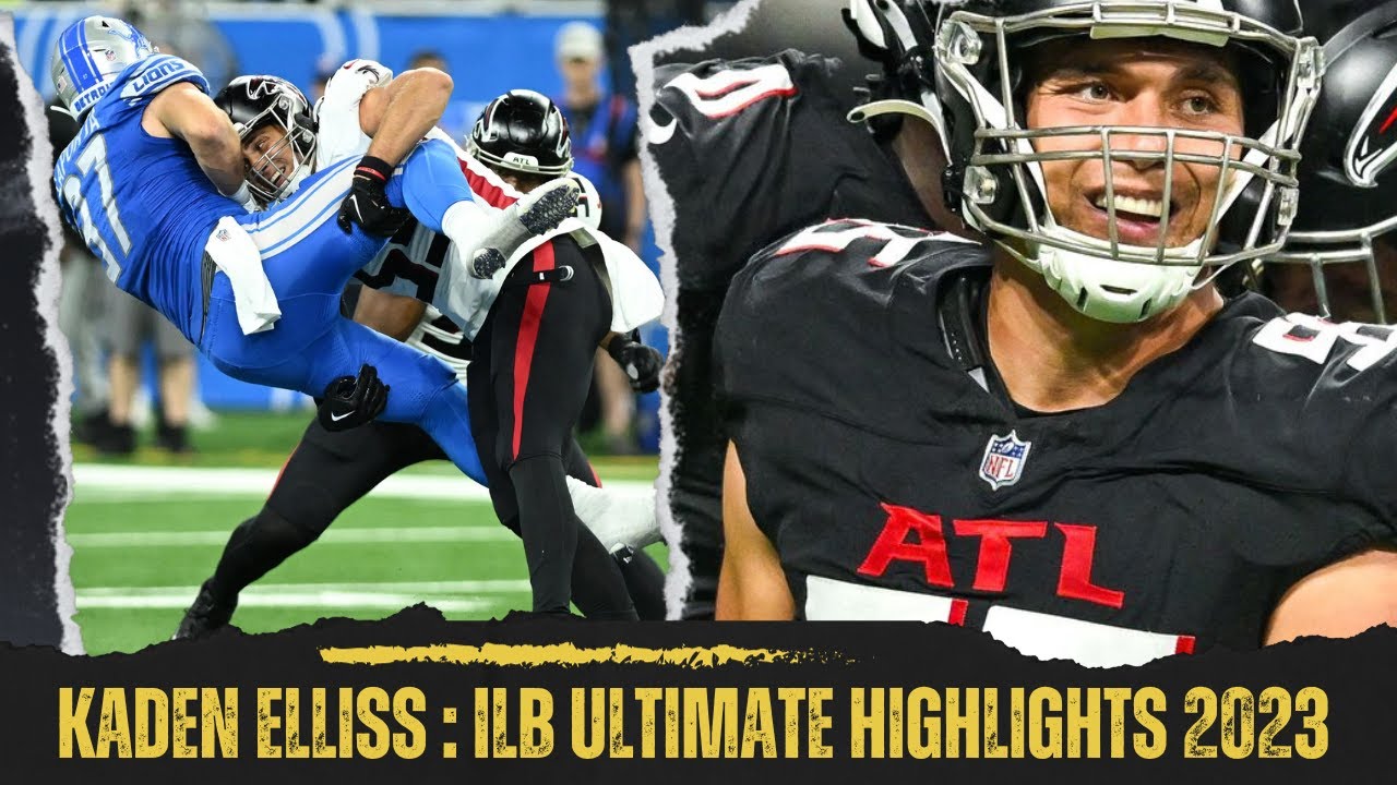 Kaden Elliss Atlanta Falcons Net Worth Contract Detailed Atlanta Falcons Kaden Elliss Ultimate Highlights 2023