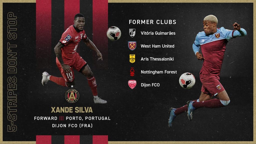 atlanta united signs portuguese forward xande silva on loan from dijon