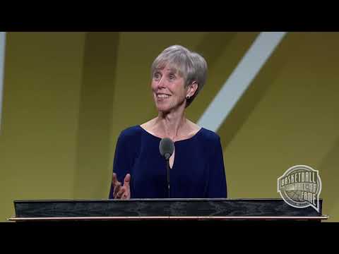 barbara stevens basketball hall of fame enshrinement speech