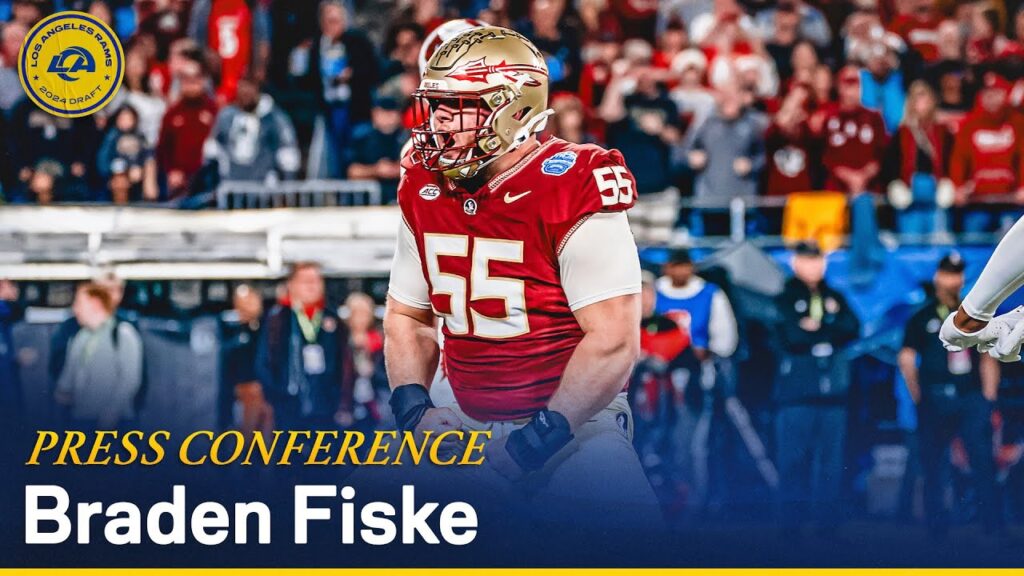 braden fiske on being drafted to the rams getting to play with fsu teammate jared verse