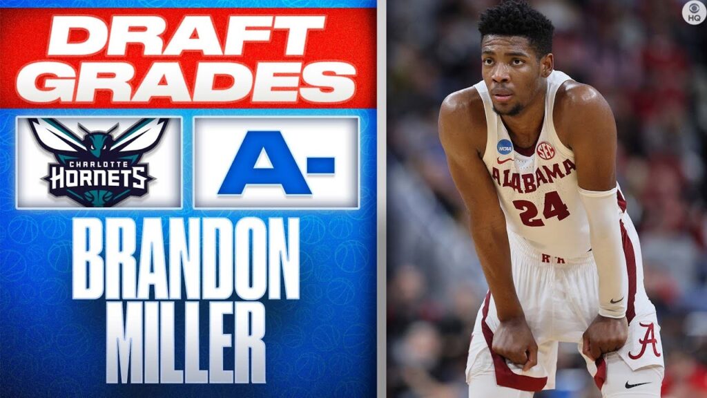 brandon miller selected no 2 overall by the charlotte hornets i 2023 nba draft i cbs sports