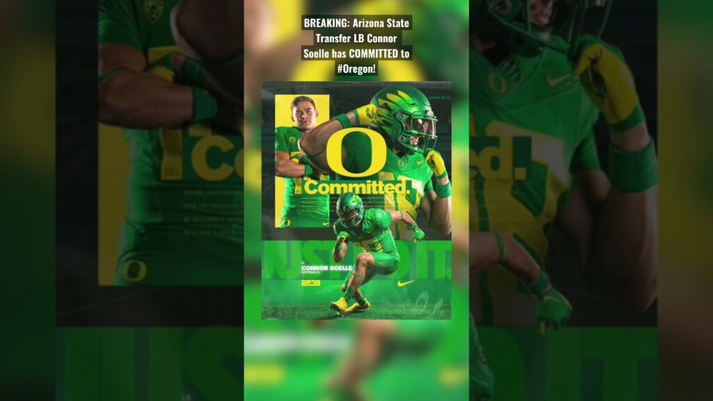 breaking arizona state transfer lb connor soelle has committed to oregon duckzone503