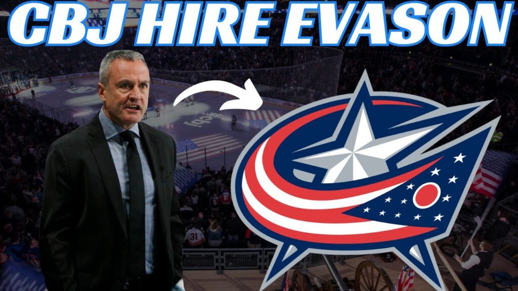 breaking news blue jackets hire dean evason as head coach