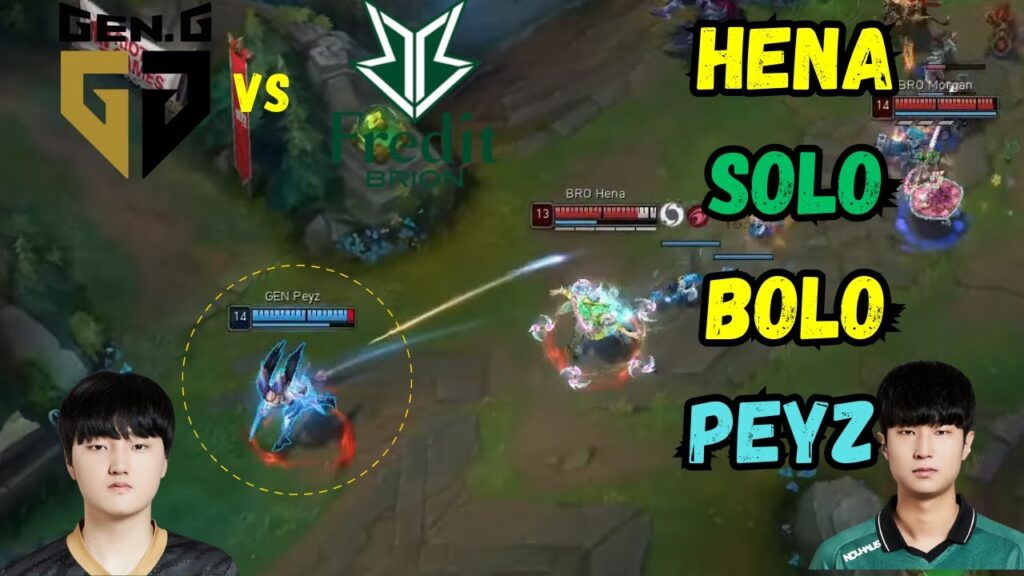 bro hena solo killed geng peyz infront of geng whole squad gengpeyz peyz peyzhighlights lck