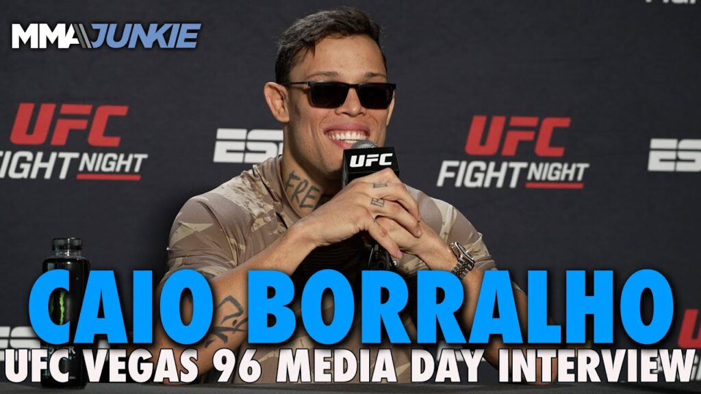 caio borralho on dricus du plessis its crazy how bad he is but makes it work ufc on espn 62