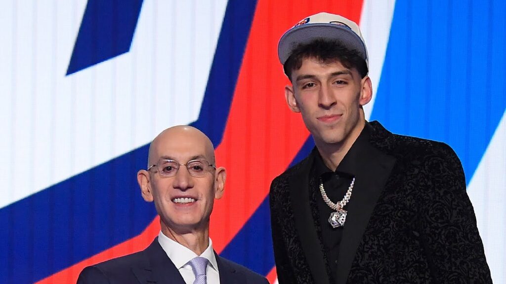 chet holmgren selected no 2 overall by the oklahoma city thunder 2022 nba draft
