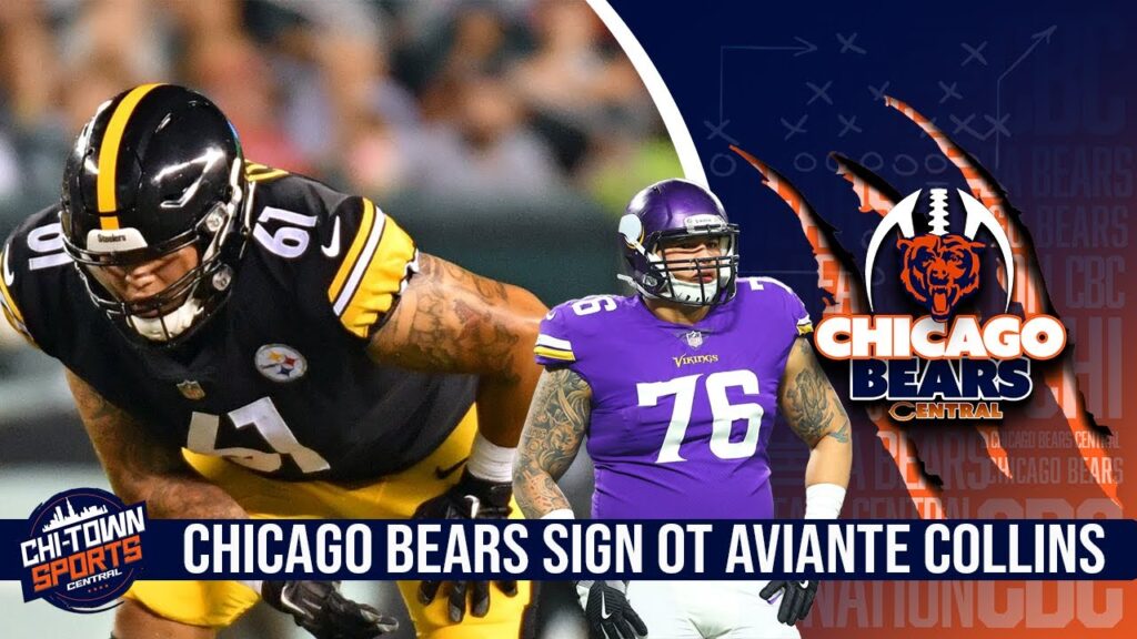 chicago bears sign ot aviante collins
