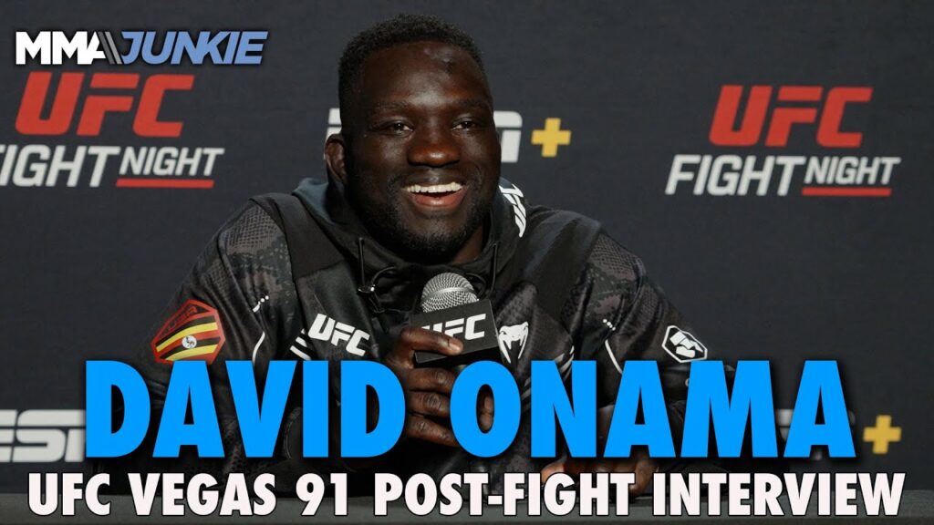 david onama explains weight miss thought he beat jonathan pearce at his own game ufc on espn 55