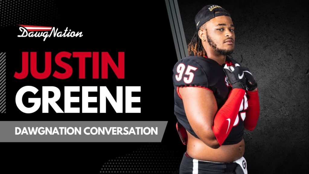 dawgnation conversation get to know new georgia dt commitment justin greene
