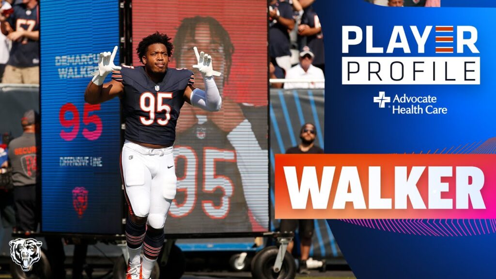 demarcus walker player profile chicago bears