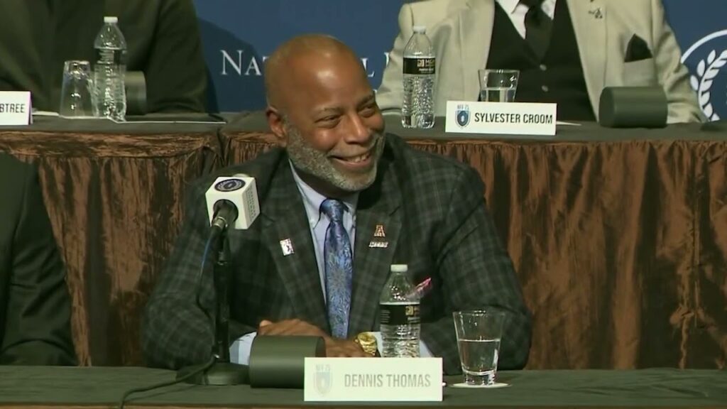 dennis thomas alcorn state 2022 college football hall of fame press conference