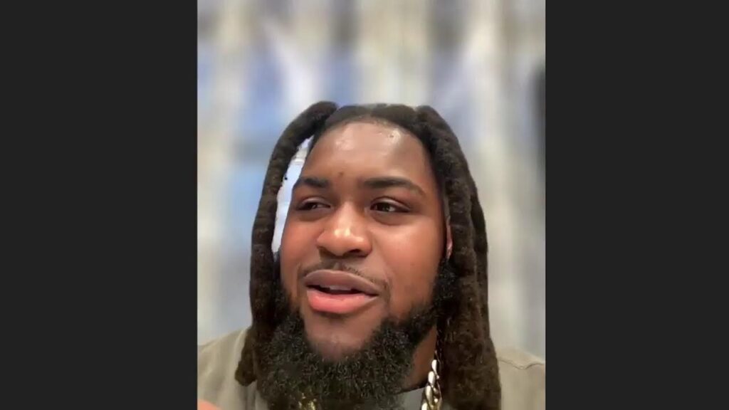 dt jerzhan newton speaks to the media washington commanders nfl draft