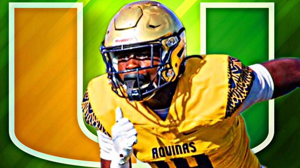 elite wr chance robinson commits to the miami hurricanes