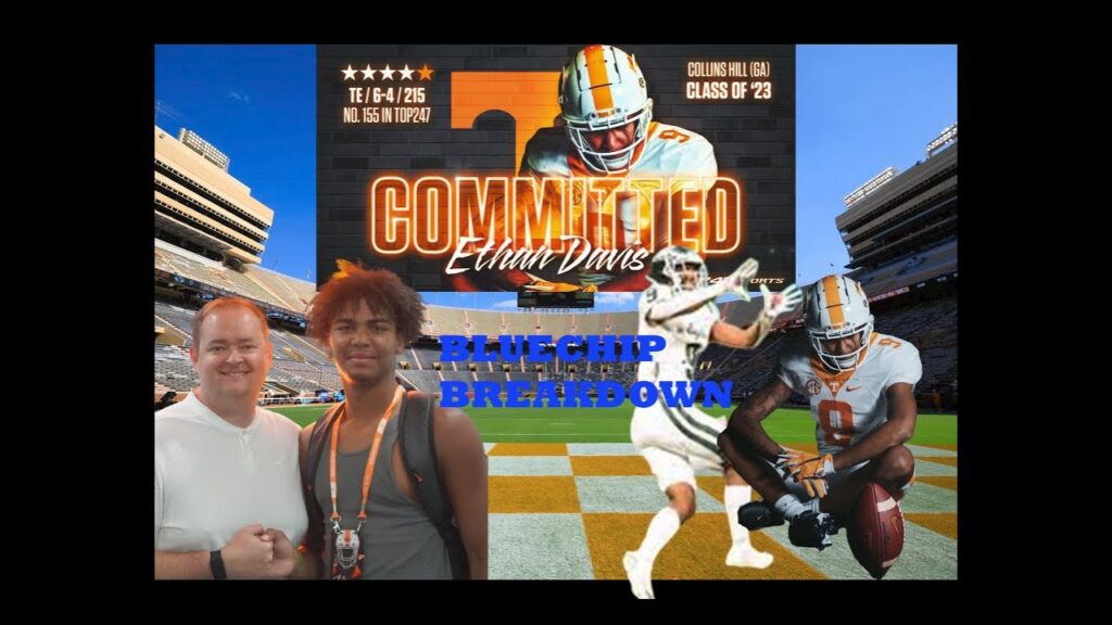 ethan davis the next great te at tennessee class of 2023