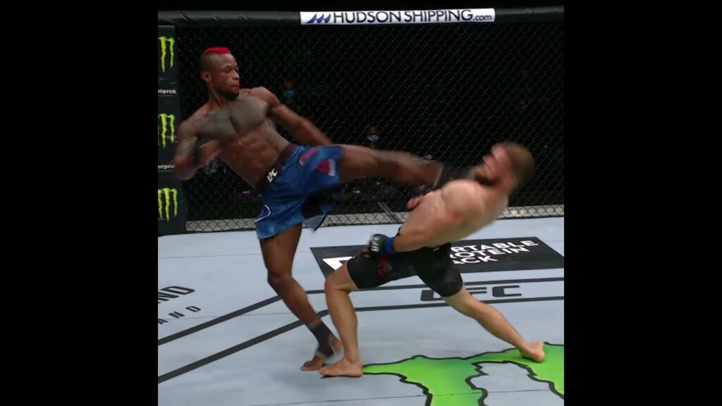f09f98b2 rafael fiziev pulls off matrix move during ufc fight