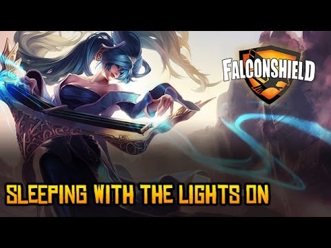 falconshield sleeping with the lights on league of legends music sona