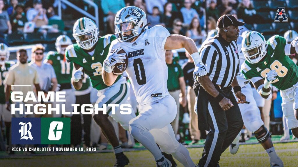 game highlights rice 28 charlotte 7