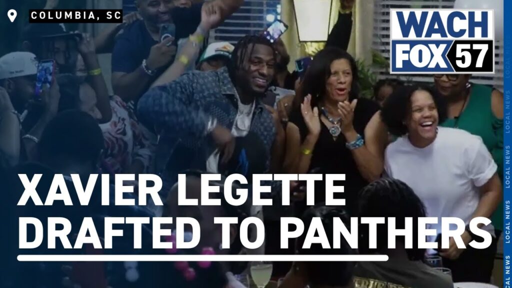 gamecock wr xavier legette selected by the carolina panthers