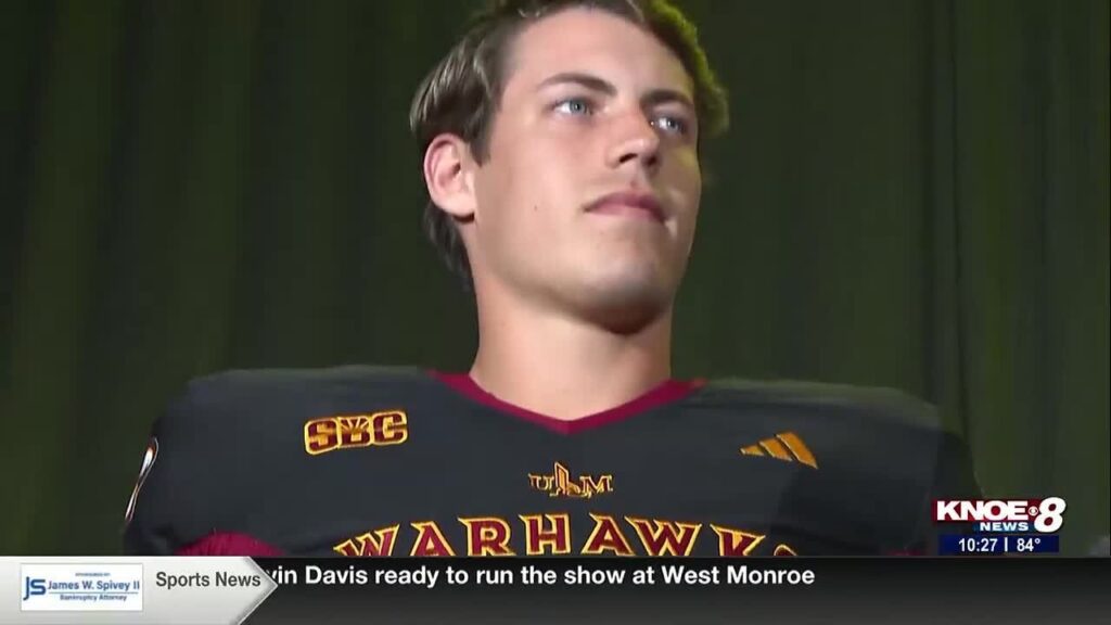 general booty named ulm starting quarterback for season opener
