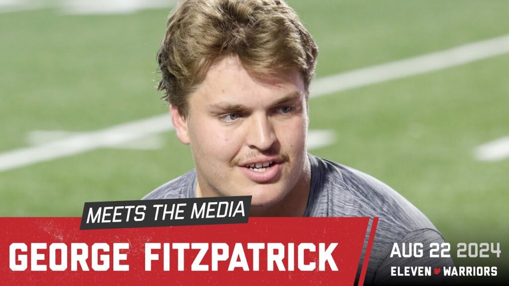 george fitzpatrick breaks down his role for the 2024 season discusses his development