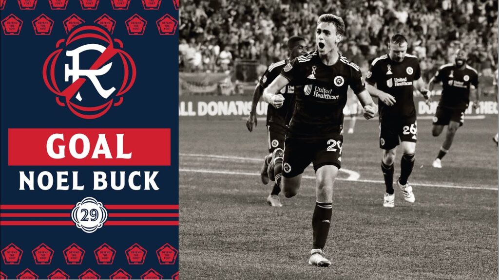 golazo 17 year old noel buck scores his first mls goal with a rocket from distance