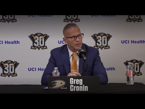 greg cronin introduced as ducks head coach