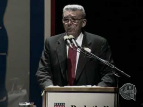 harry e buddy jeannettes basketball hall of fame enshrinement speech