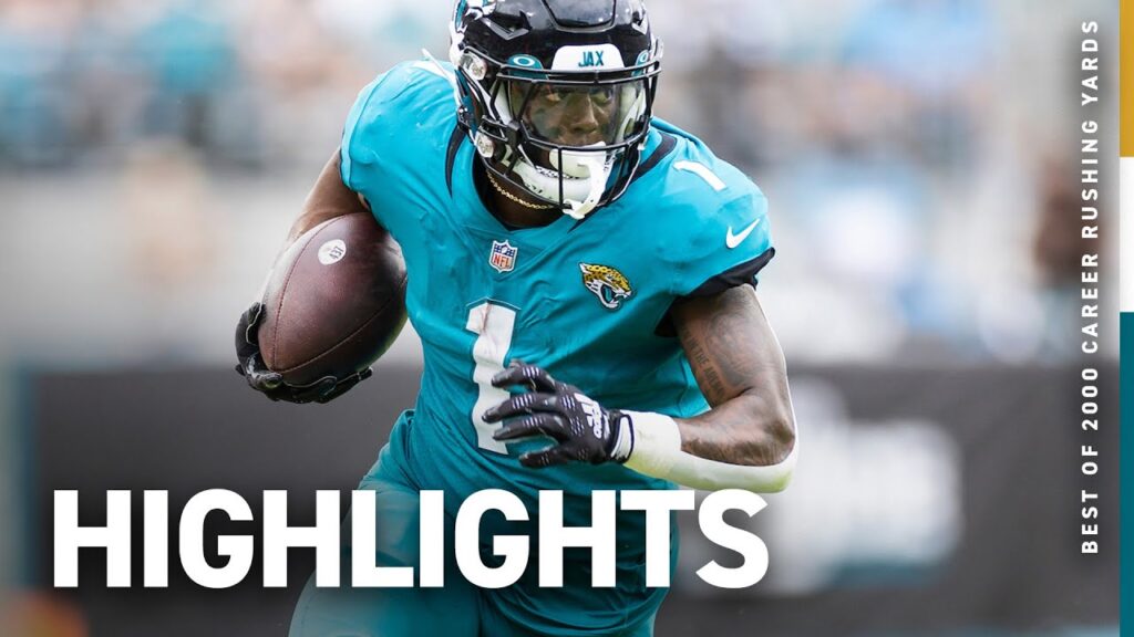 highlights travis etienne jr s top career rushes so far jacksonville jaguars