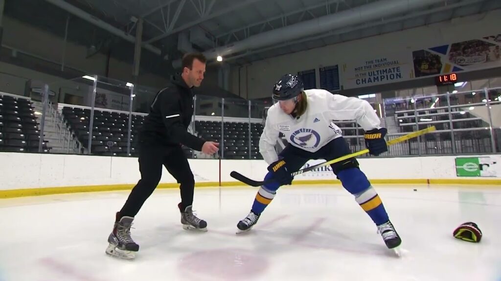 hockey how to faceoffs with oskar sundqvist