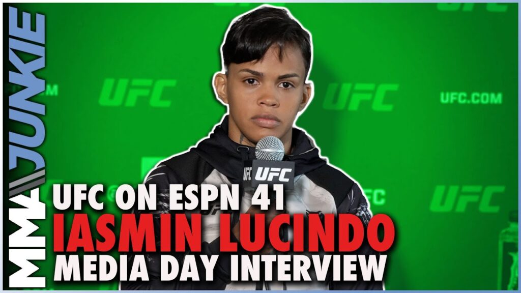 iasmin lucindo domestic violence in family led to mma debut at age 14 ufc on espn 41