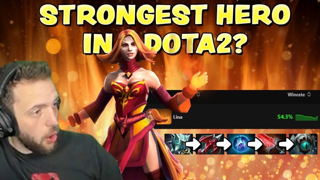 is lina the strongest hero in dota