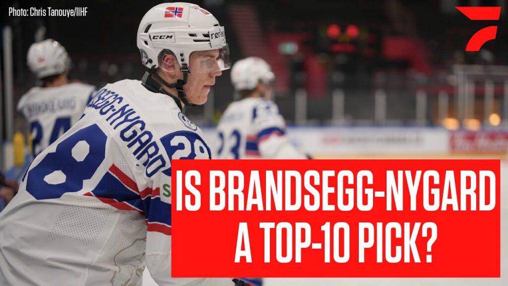 is michael brandsegg nygard a top 10 pick in the 2024 nhl draft