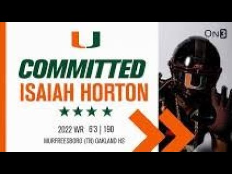 isaiah horton 4 star e2ad90efb88fe2ad90efb88fe2ad90efb88fe2ad90efb88f wr commits to miami career highlights