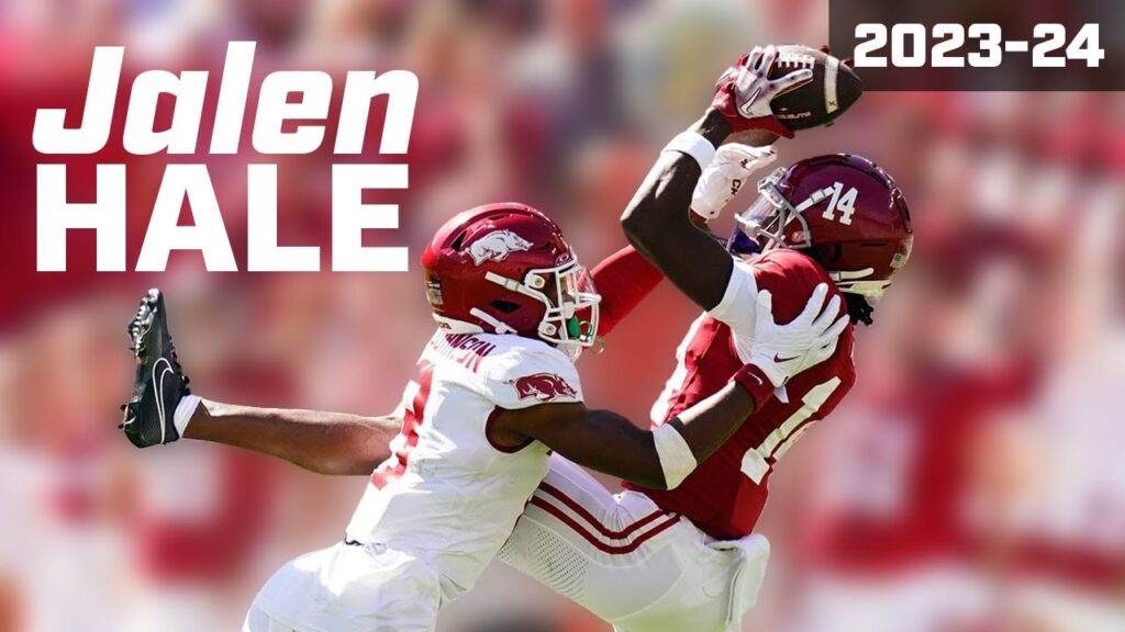 jalen hale 2023 highlights alabama f09f9098