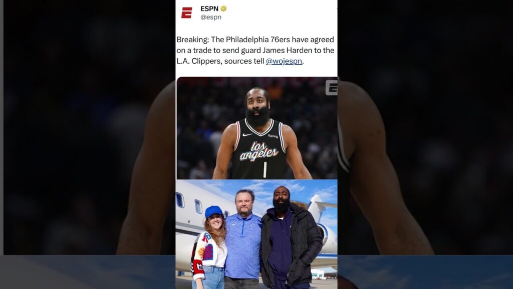 james harden traded to the los angeles clippers