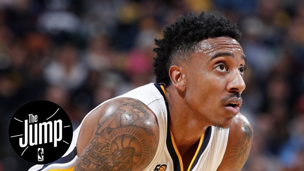 jeff teague joins jimmy butler on minnesota timberwolves the jump espn