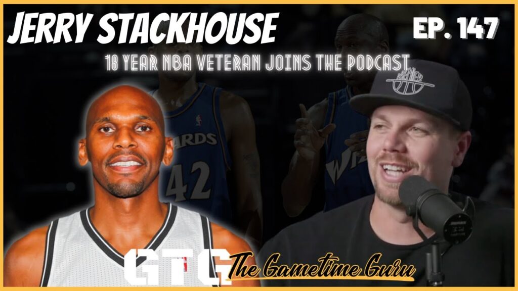 jerry stackhouse 18 year nba veteran and current assistant coach of the golden state warriors