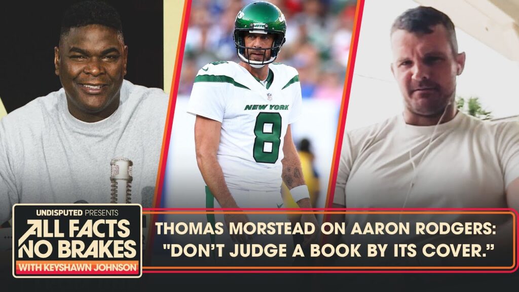 jets punter thomas morstead on aaron rodgers dont judge book by its cover all facts no brakes