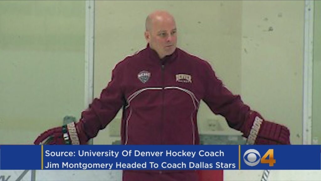 jim montgomery to leave du hockey coach dallas stars